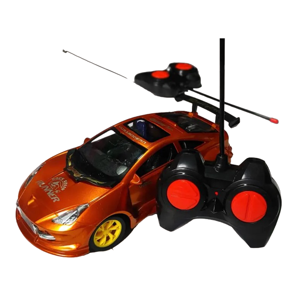 Rechargeable Transformer Robot Car Toy For Kids - Copper