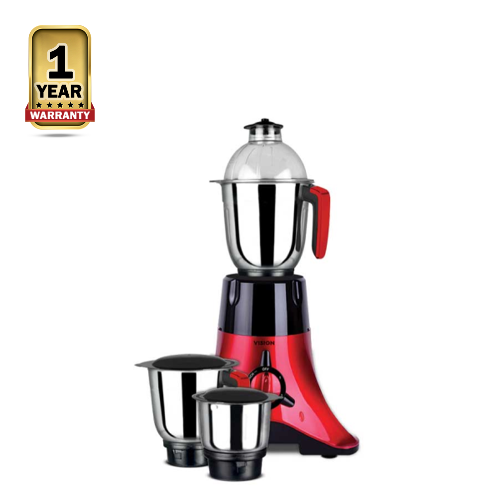 Vision VIS-SBL-011 Crushers Blender - 750W - Black and Red