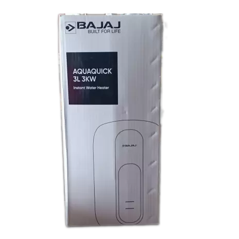 Bajaj Aqua Quick Instant Water Heater - 3 Liter - White and Blue