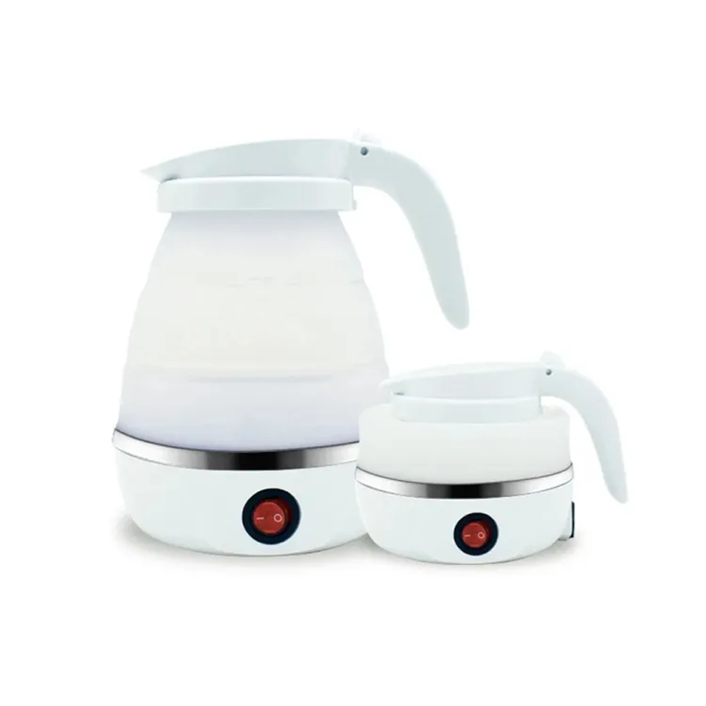 Silicone Foldable Travel Electric Kettle - 600ml