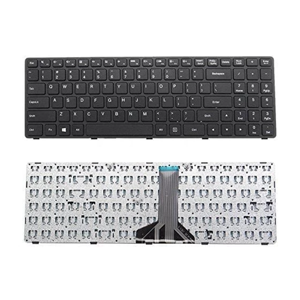 Laptop Keyboard For Lenovo Ideapad 100-15IBY IBD - Black 