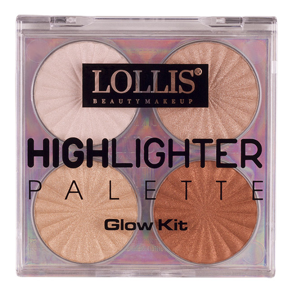 Lollis Highlighter Palette Glow Kit 