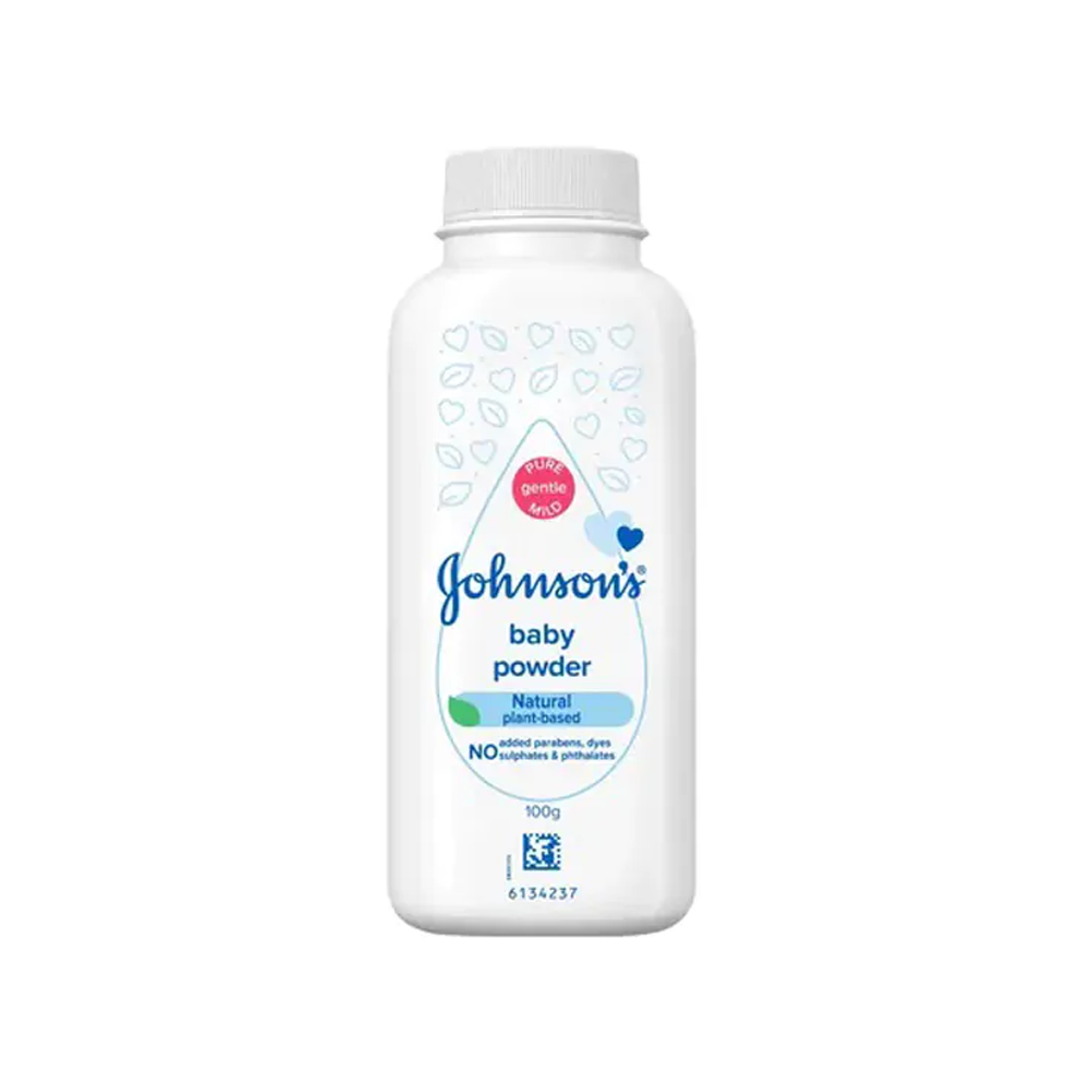Johnsons Natural Plant Based Baby Powder - 100gm