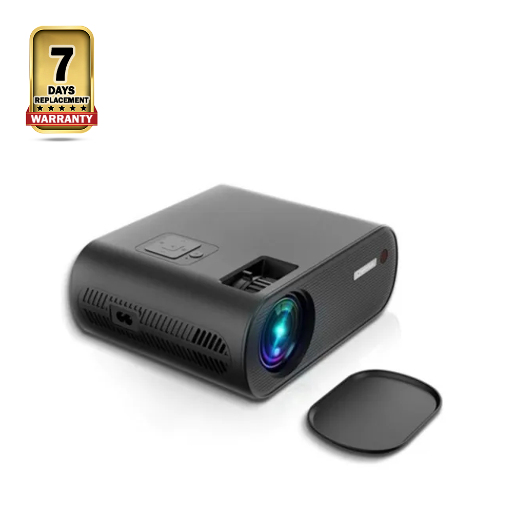Cheerlux C10 2600 Lumens FHD LED WiFi Projector - Black