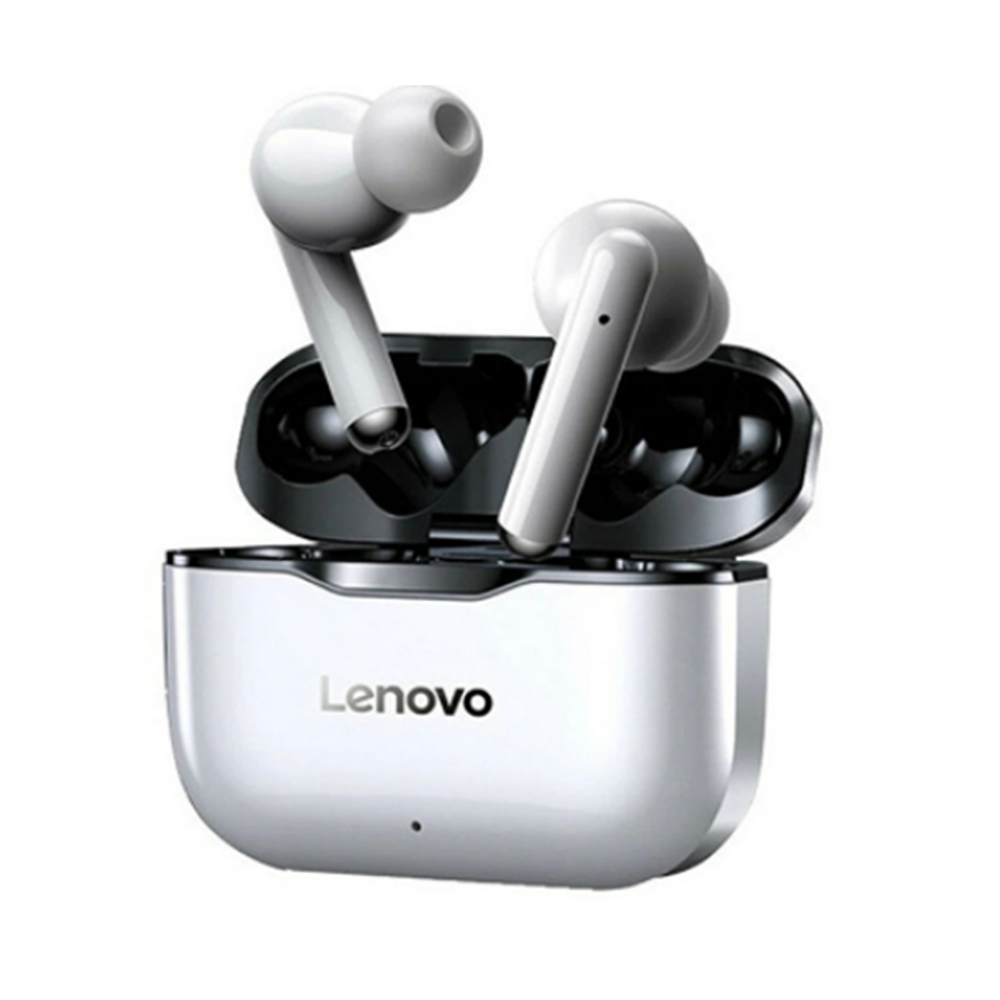 Lenovo LP1 Wireless Earbuds - White