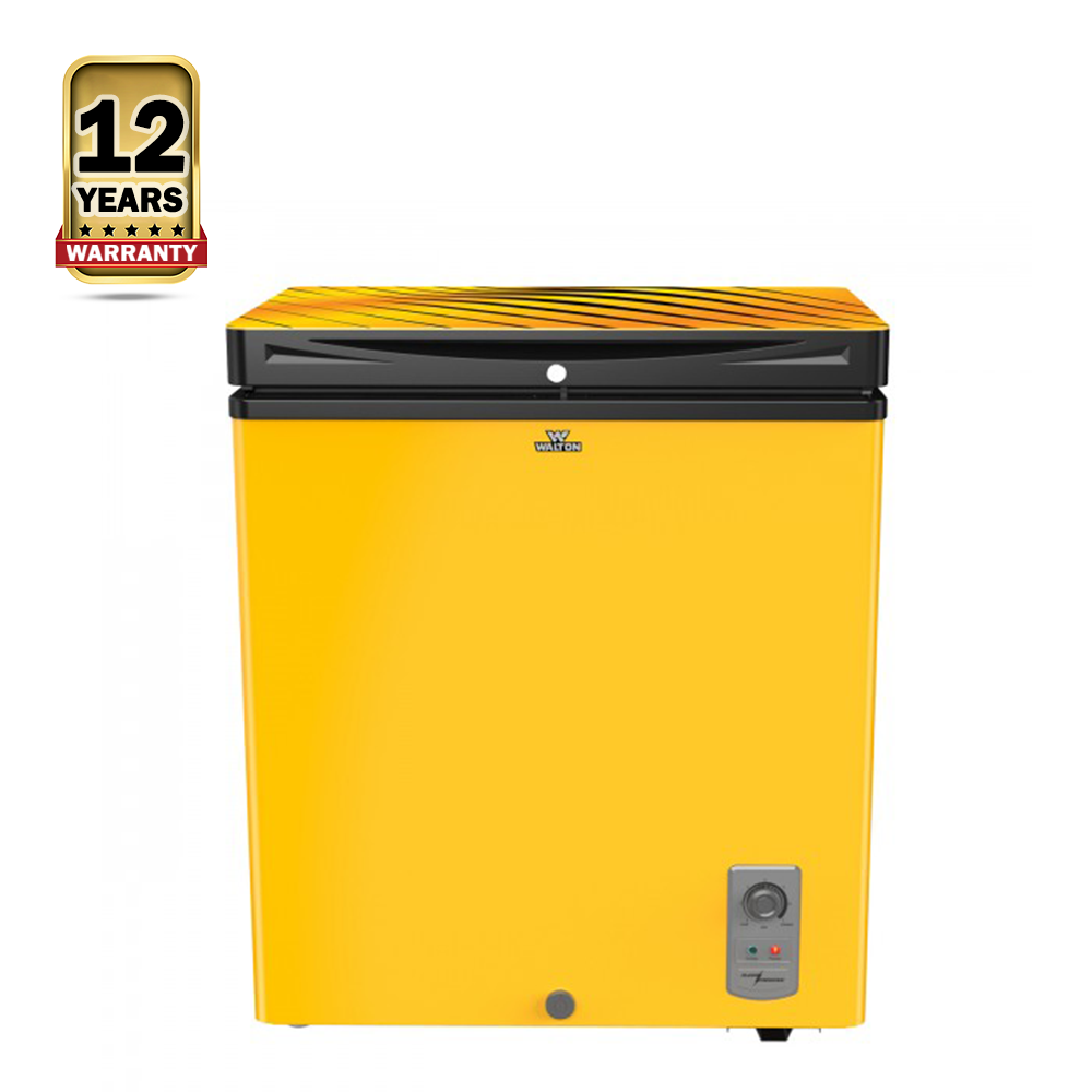 Walton WCF-1D5-GDEL-LX Freezer - 145 Litre - Golden 