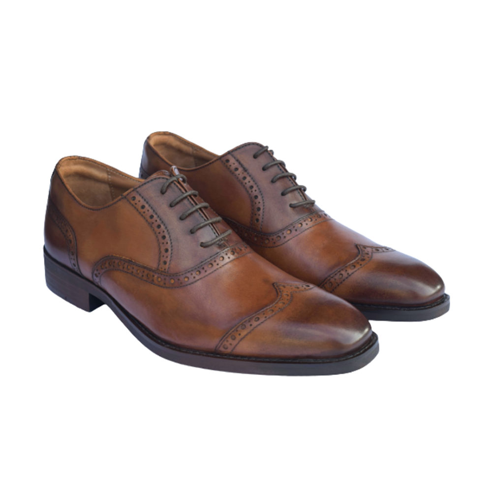 Bracket Formal Leather Shoe For Men - WTS -03
