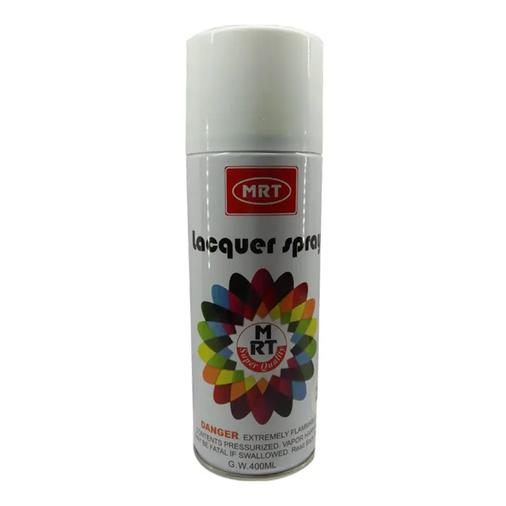 MRT Lacquer Paint Spray - 400ml - White 