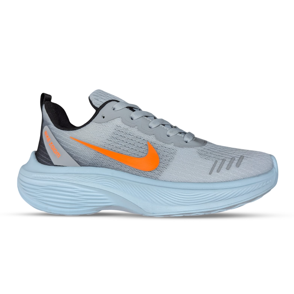 Nike Air Mesh Running Shoes For Men - Light Gray - EFH-000