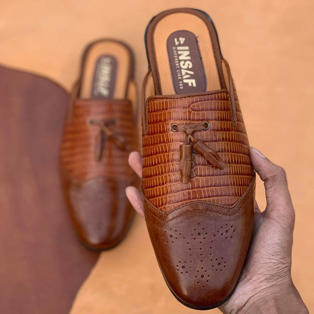 The Regal Tassel Shoes for Men - Cognac Brown