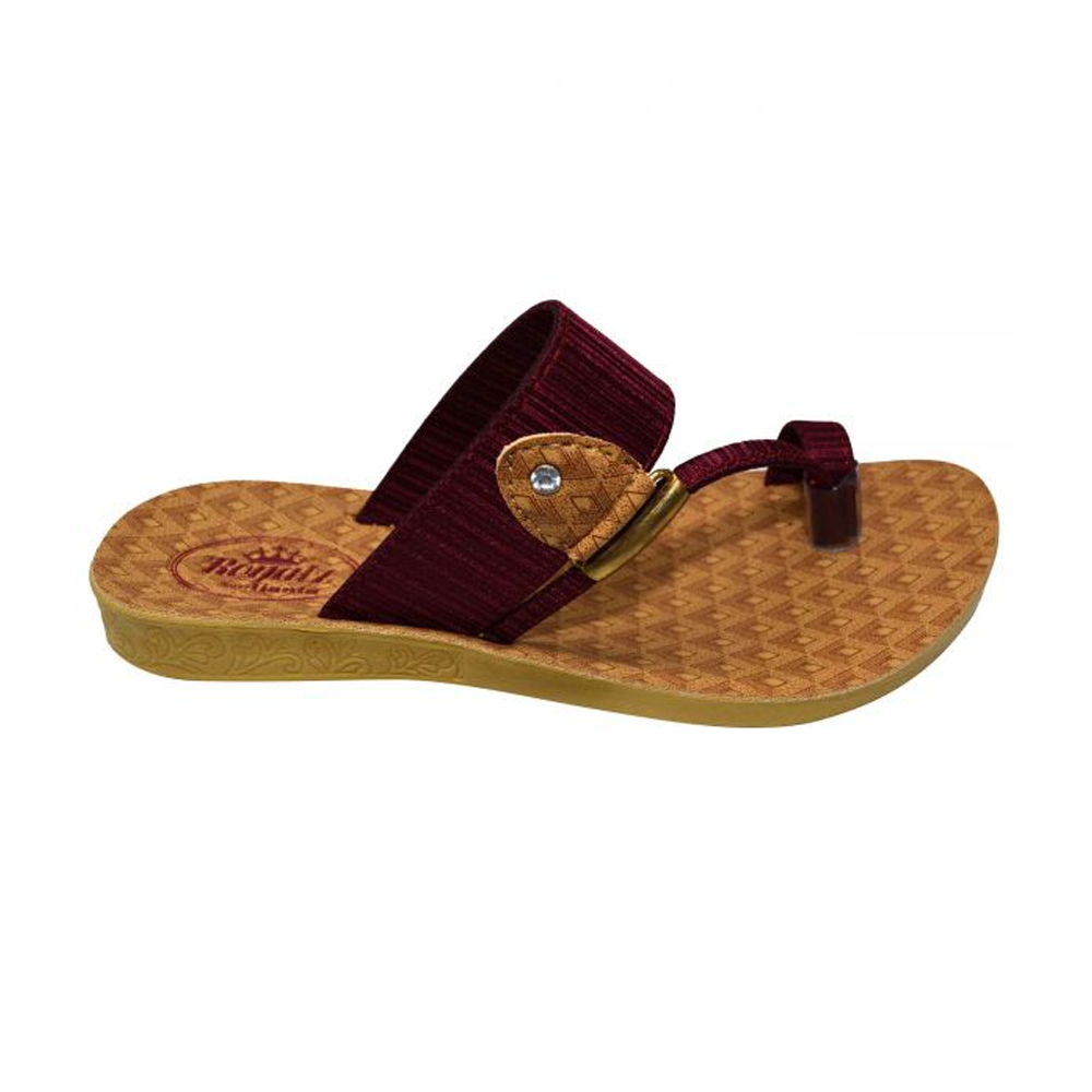 Ajanta Royal PUL9040 Sandals for Women - Cherry