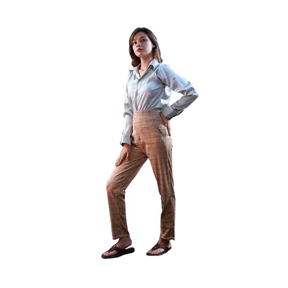 Casual Full Pant for Women - GWSP001 - Granola