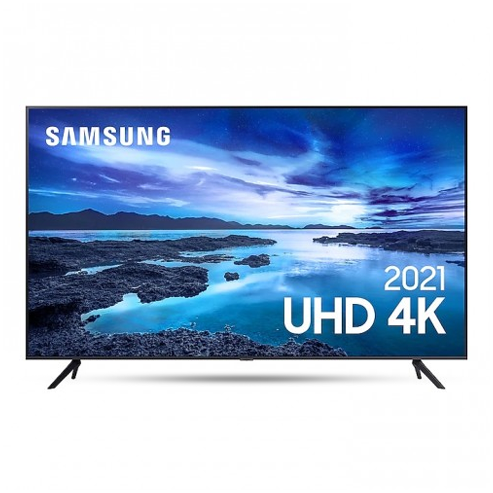  SAMSUNG 75AU7700 4K Ultra HD Smart LED TV - 75 Inch - Black