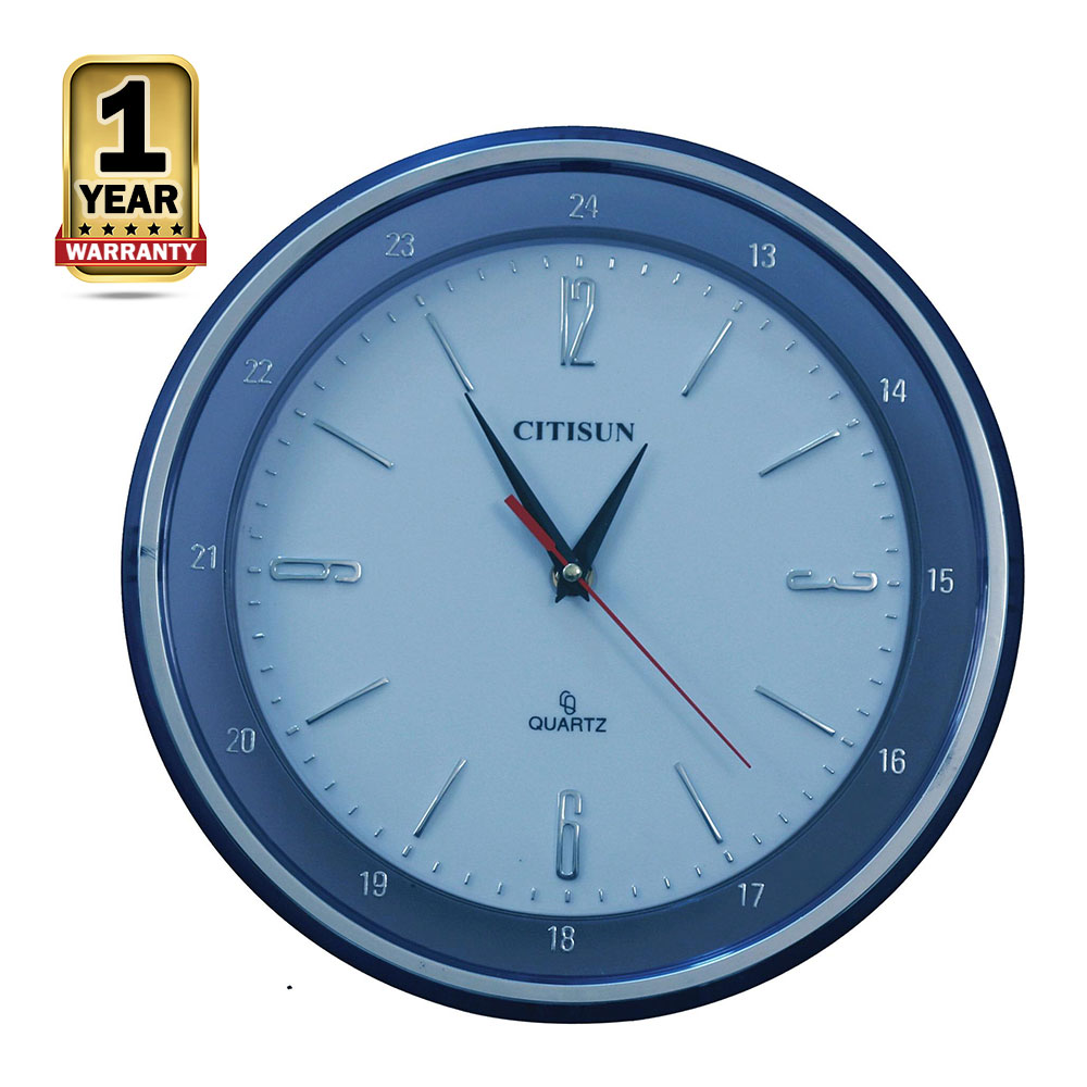 Citisun Wall Clock - Blue and White - Citisun 1/C