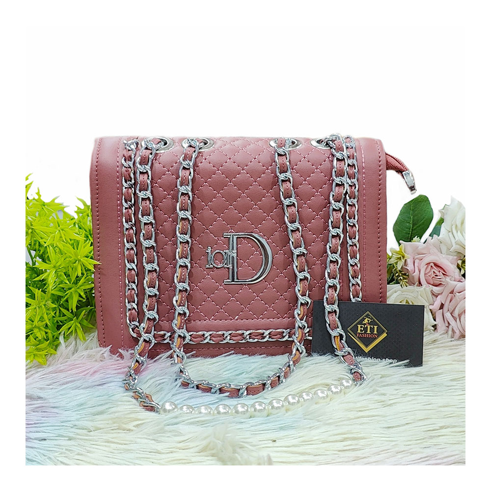 PU Leather Shoulder Bag for Women - Onion - EF023