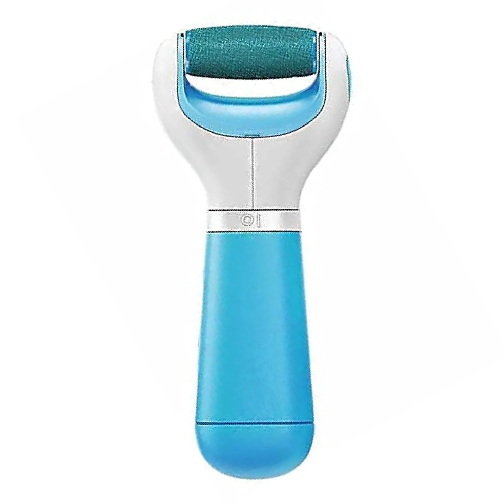 USB Rechargeable Cordless Electric Callus Remover - White And Blue