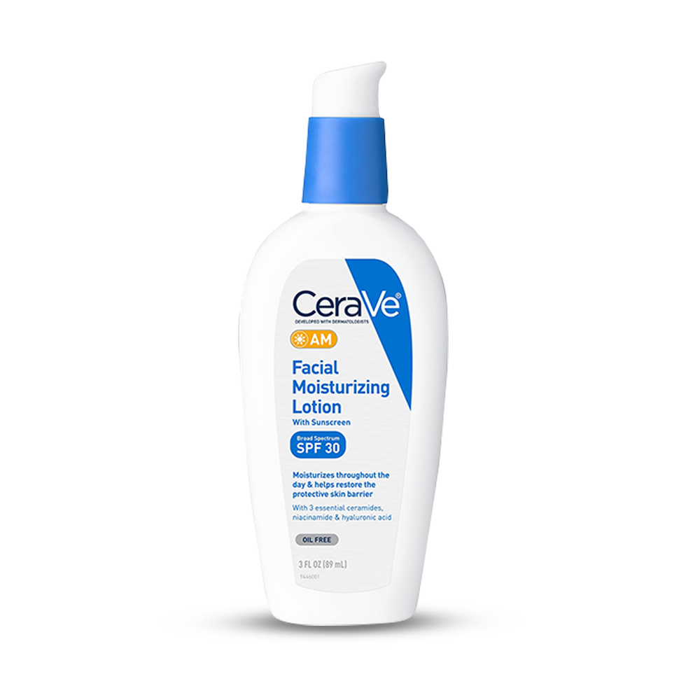 CeraVe SPF-30 Moisturizing Facial Lotion Am With Sunscreen - 89ml