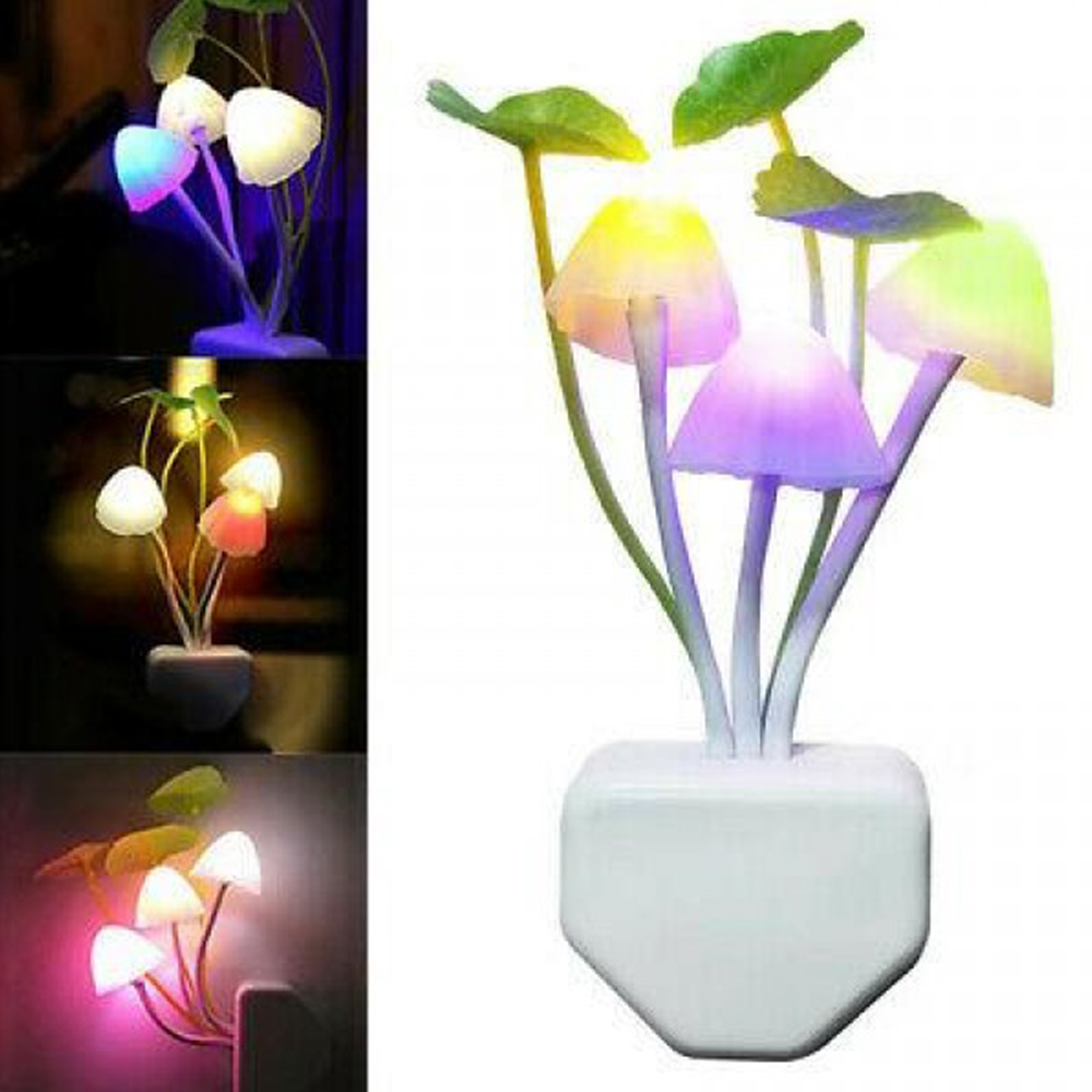 Mushroom Sensor Led Night Light - Multicolor