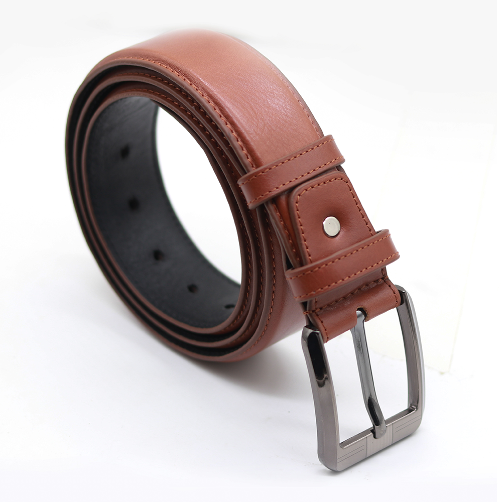 Zays Leather Belt for Men - Brown - BLN04