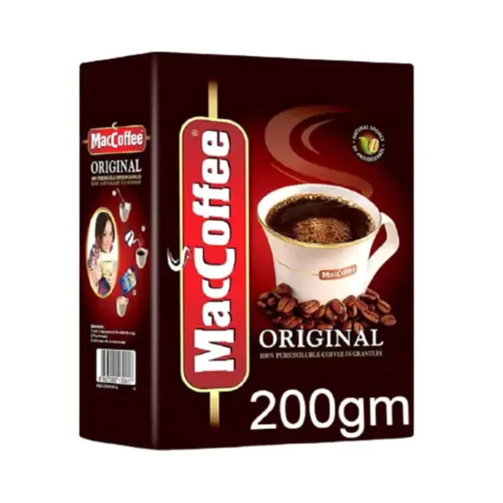 MacCoffee Original Pure Soluble Coffee Pouch Pack - 200gm