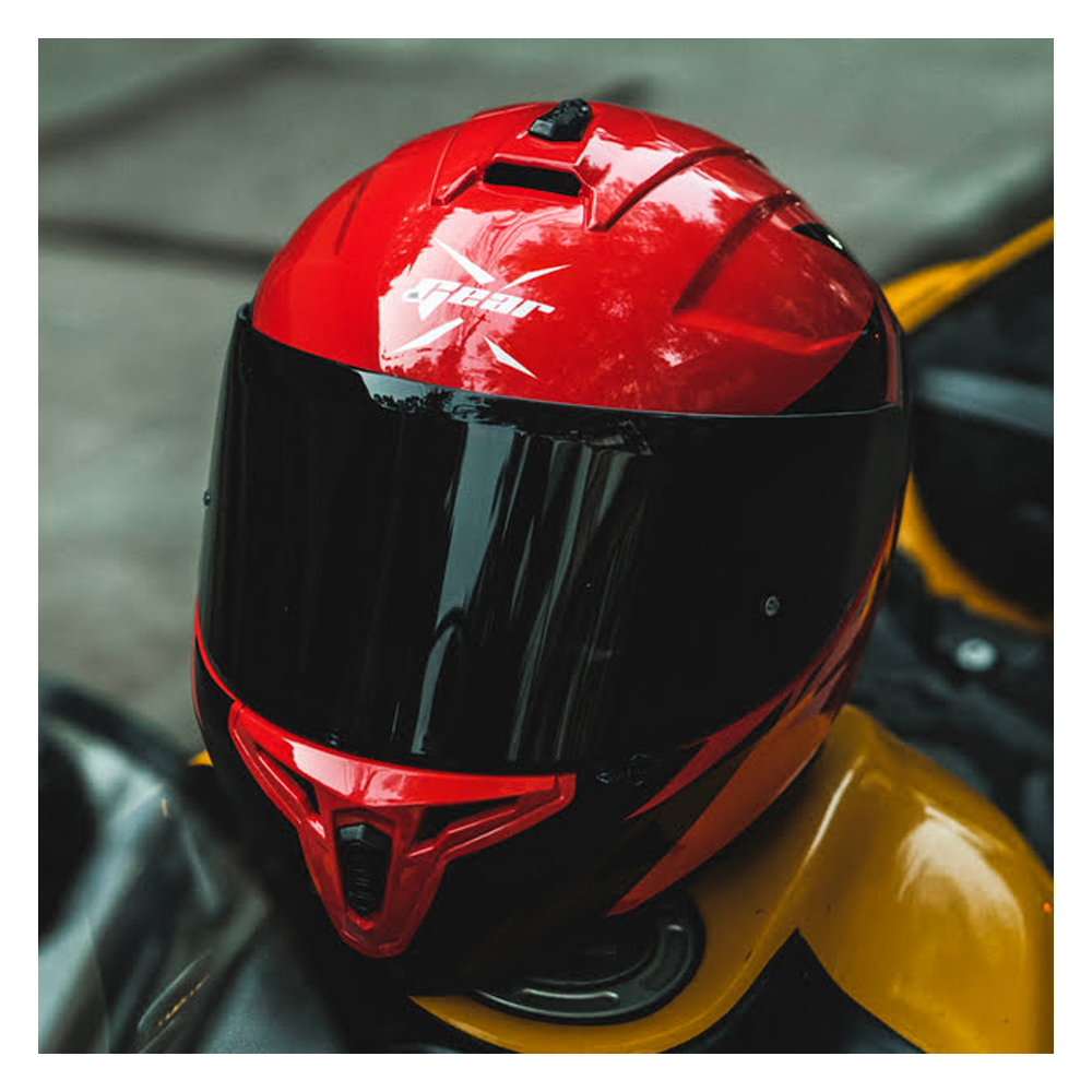 GearX X1 Helmet Flaming Red