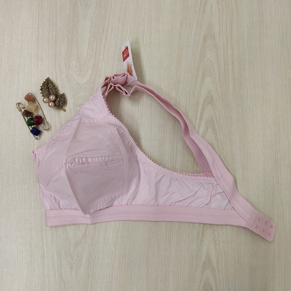 Cotton Indian Guddi Bra for Women Light Pink B04