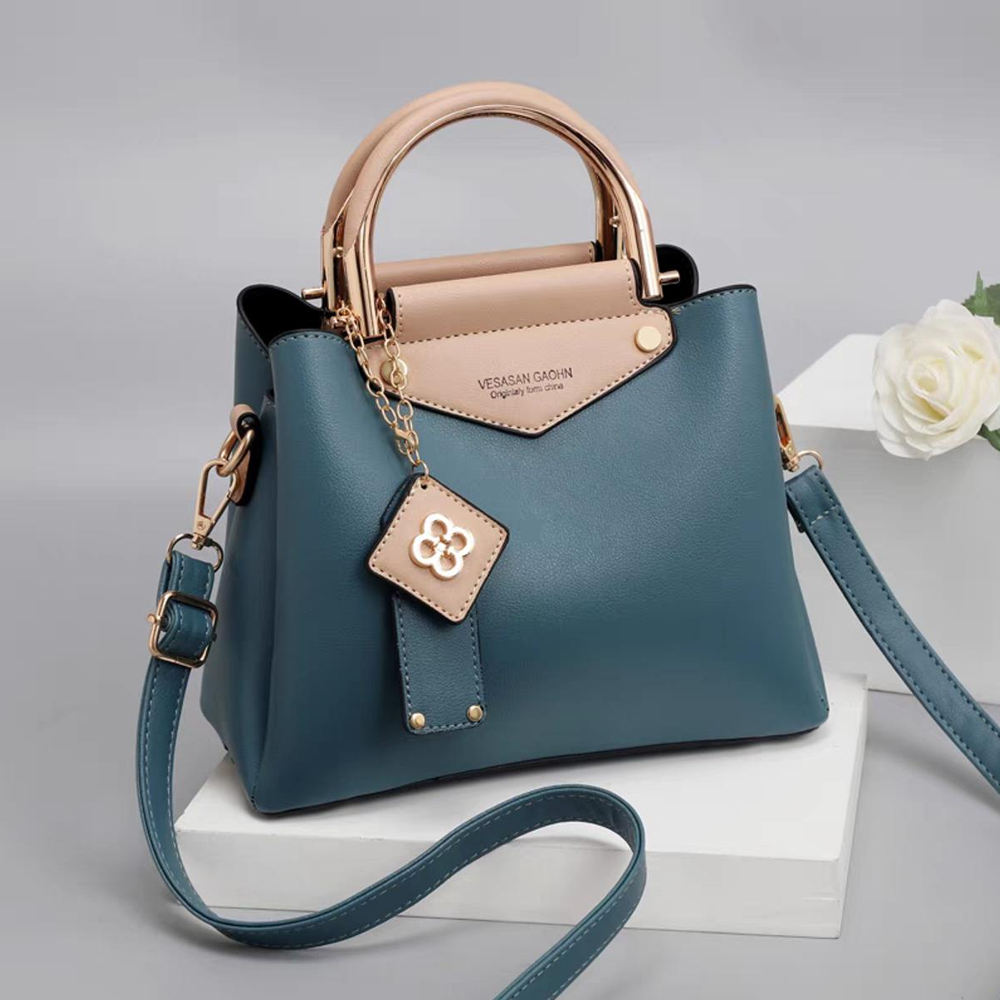 Handbags for Women, Peaoy Faux Leather Purse Ladies Handbag
