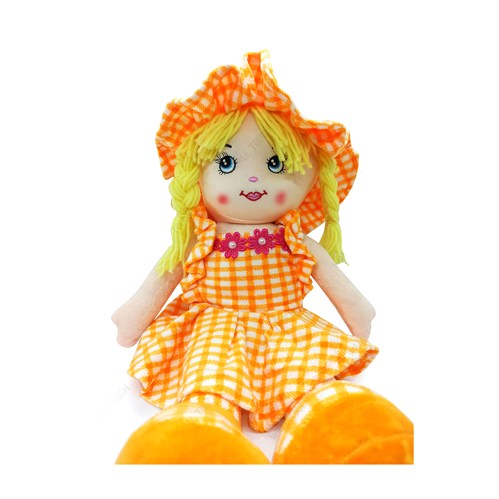 Cute Looking Smiling Doll Stuffed For Kids - 126034618