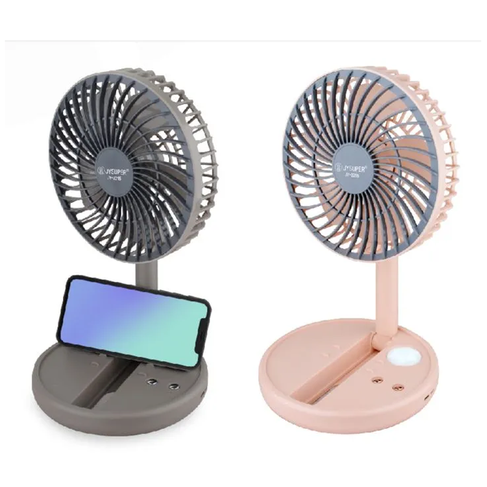 JY Super 2215 Professional Rechargeable Fan