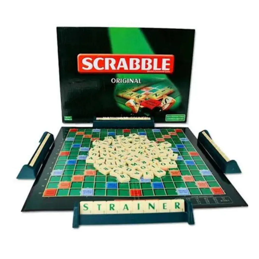 Scrabble Original Crossword Board Game - Multicolor