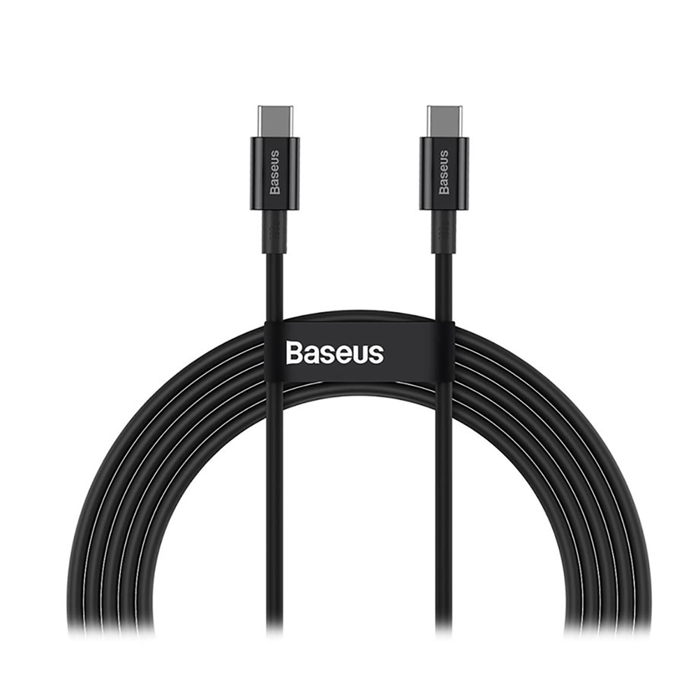 Baseus Superior Series Fast Charging Data Cable Type-C to Type-C 100W - 1m - Black