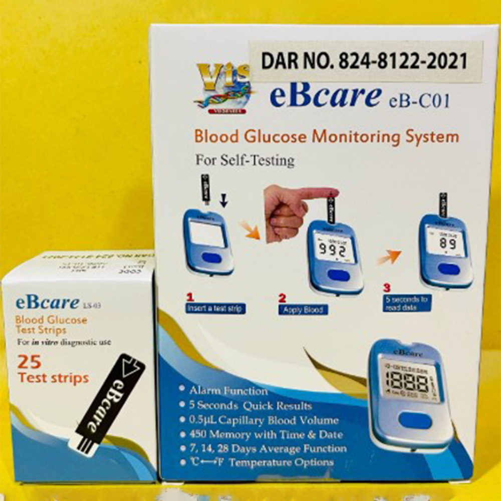 eBcare eB-C01 Blood Glucose Monitoring Machine