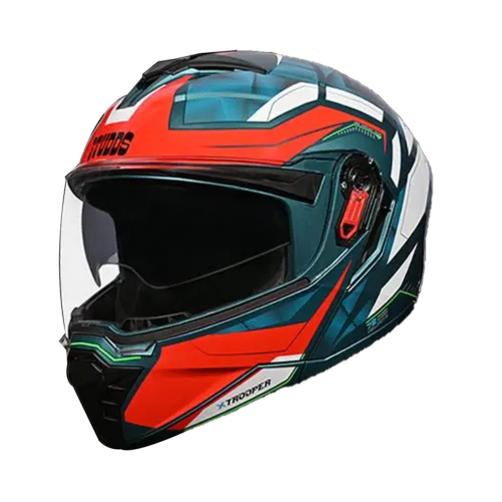 STUDDS X-Trooper DV D2 Decor Modular Helmet - M Size - Multicolor