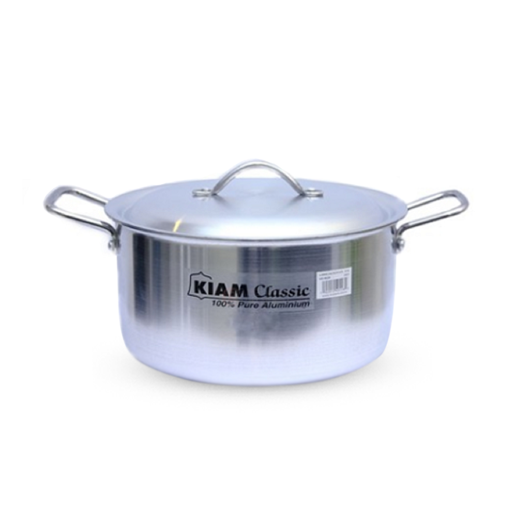 Kiam Aluminium Classic Aluminium Stock Pot - 24Cm