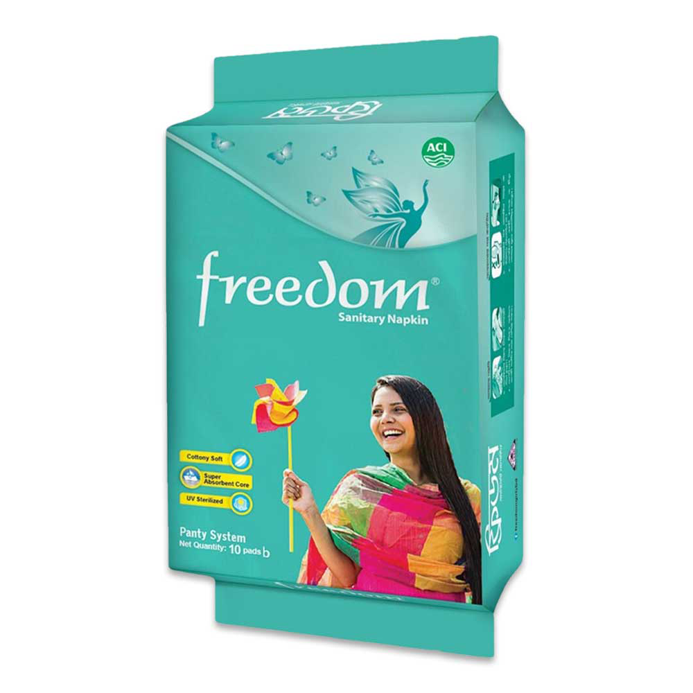 Freedom Sanitary Napkin Panty - 10 Pads - HPB7