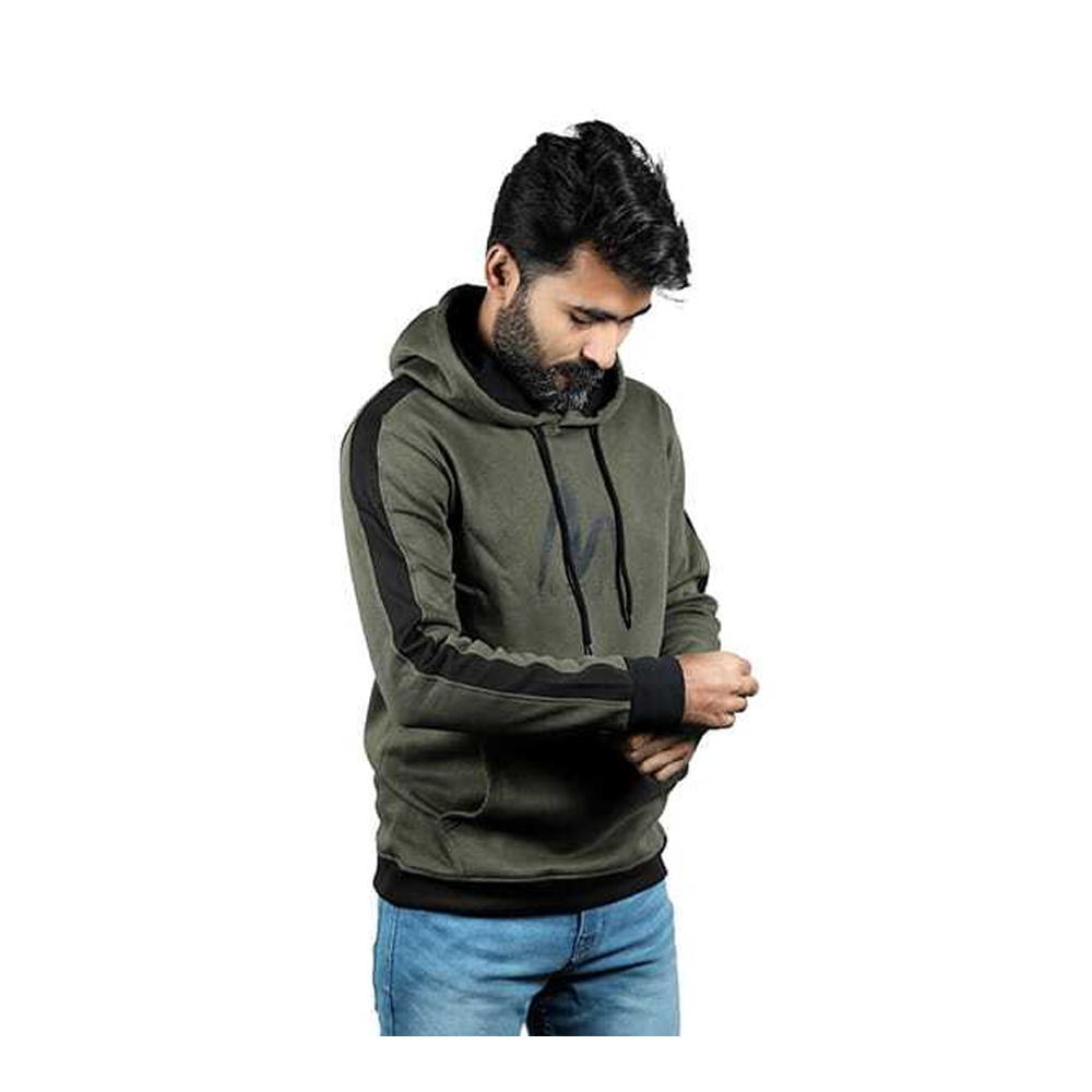 Hoodie For Men - Olive