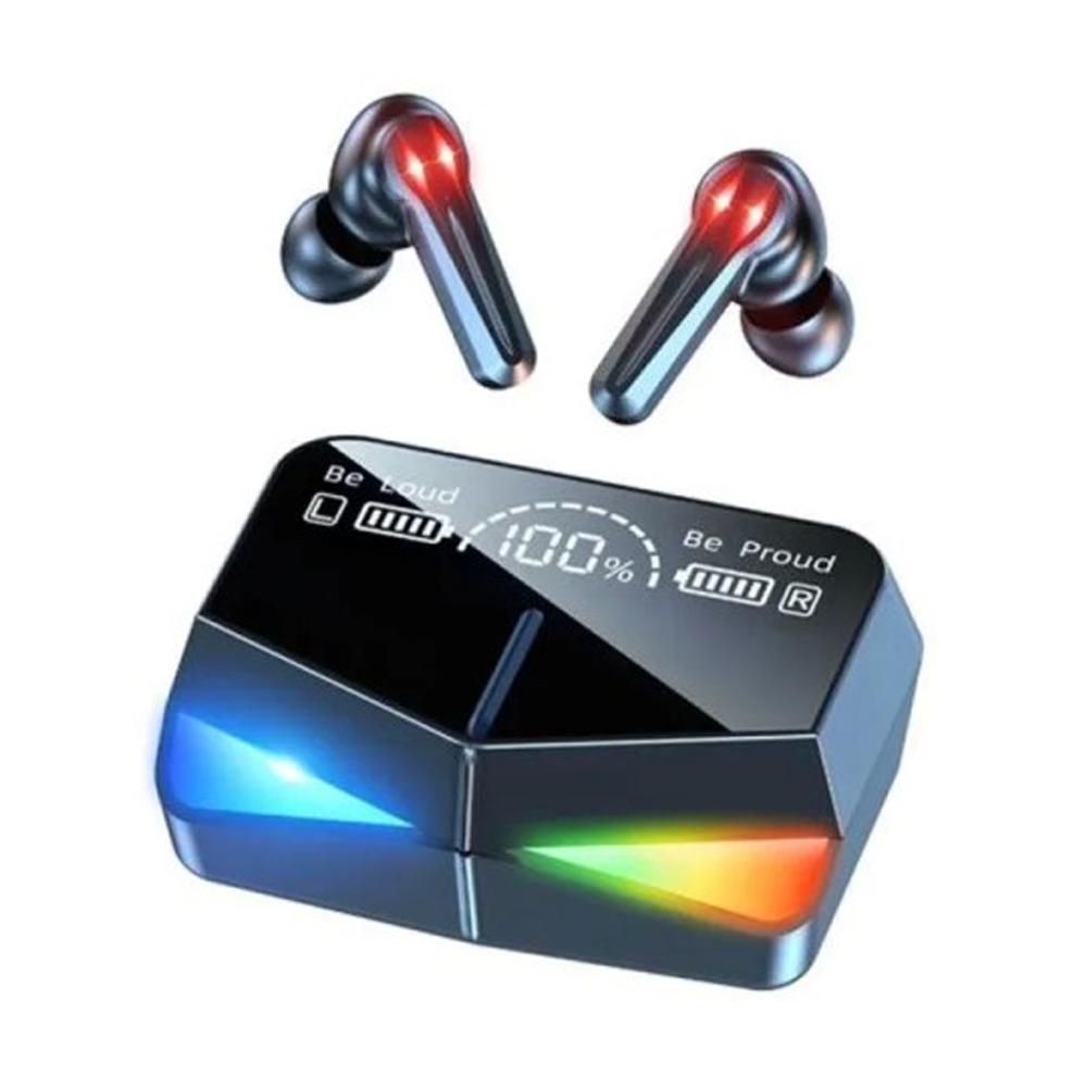 M28 TWS Wireless Gaming Earbuds - Black