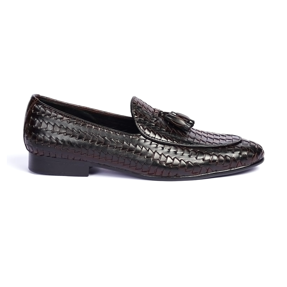 Regals Braided Shoes For Men - RTBT-CHOCO - Choco