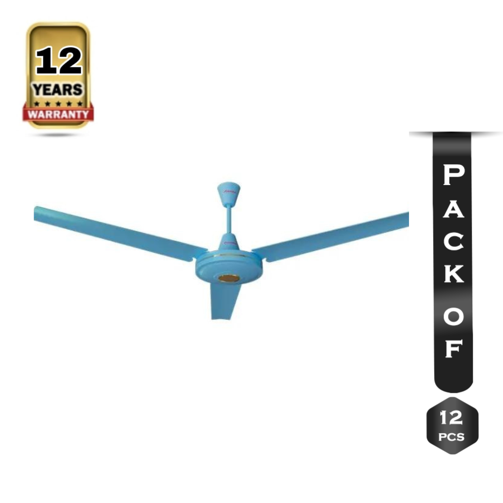 pack-of-12-pcs-jamuna-super-deluxe-ceiling-fan-ocean-blue-56-inch