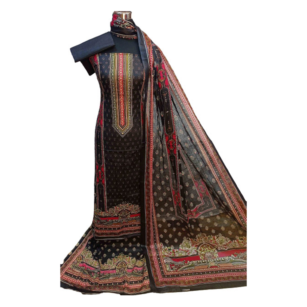 Cotton Kalamkari Salwar Kameez for Women - Multicolor - 3R-K13