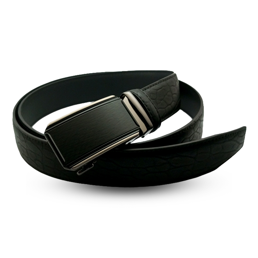 Leather Belt for Men - Black