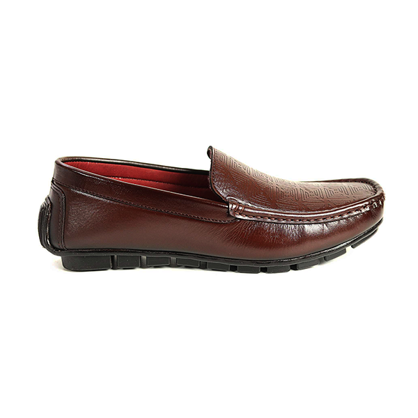 Zays Leather Premium Loafer For Men - Chocolate - SF71