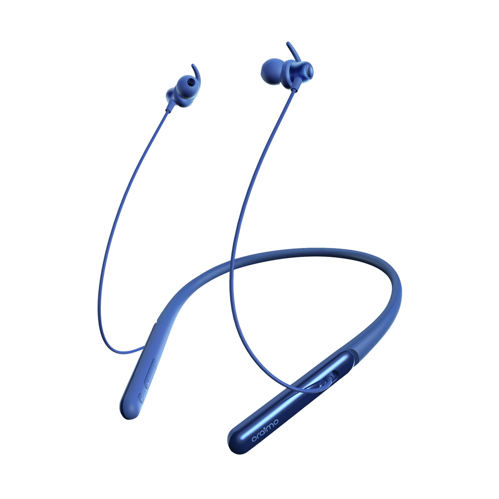 Oraimo OEB -E75D Necklace 3 Lite Neckband Wireless In-Ear Sports Gaming Earphone - Blue