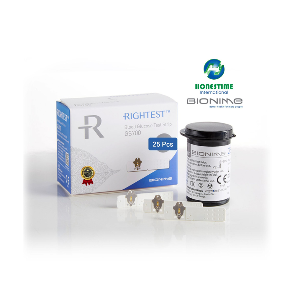 Bionime GM -700SB / 700S Blood Glucose Diabetes 25 test strips