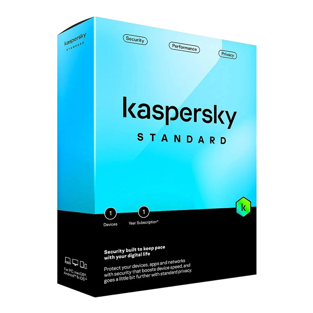 Kaspersky Standard Internet Security 1 User - 1 Year