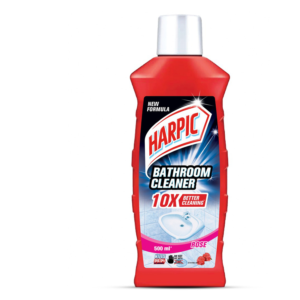 Harpic Bathroom Cleaning Liquid Rose - 500ml - Ha03B