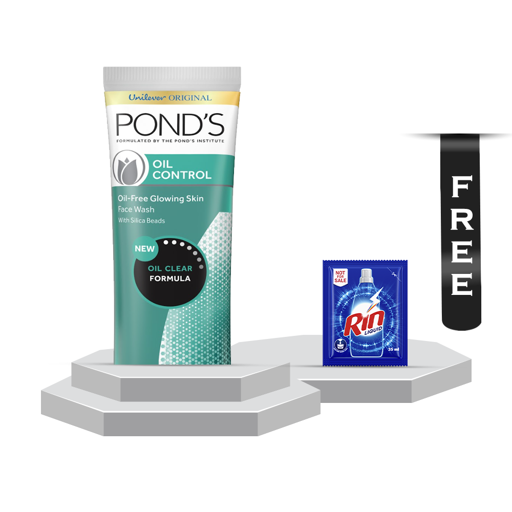 Ponds oil online control face wash