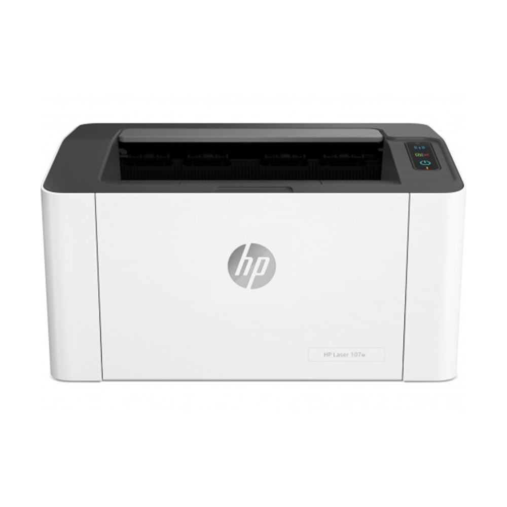 HP 107w Single Function Laser Printer - White