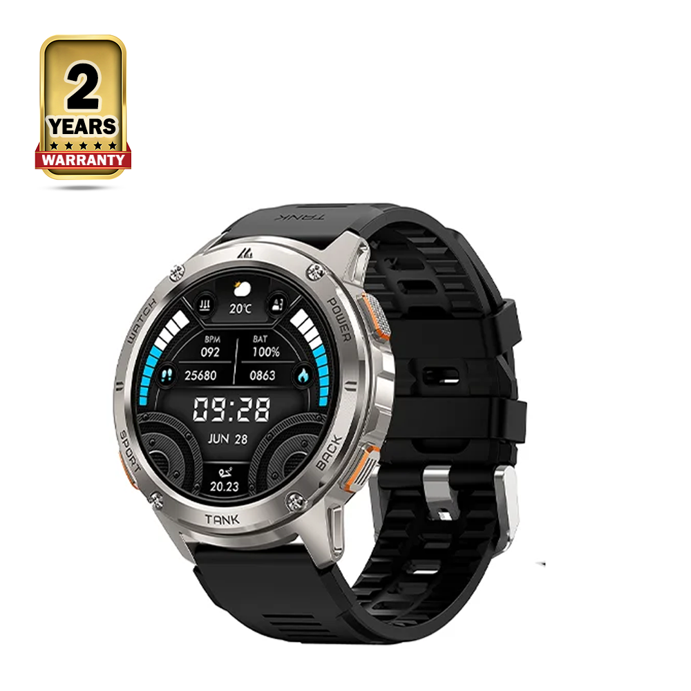 Kospet Tank T3 Ultra Calling Rugged Smart Watch - Silver