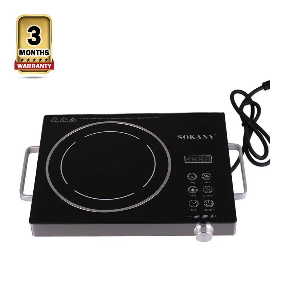 Sokany Sk-3576 Electric Infrared Cooker - 2200w - Black
